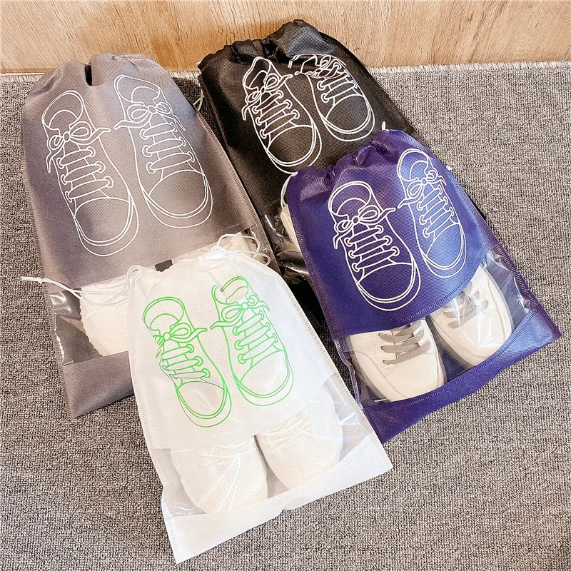 5pcs Shoes Storage Bag Closet Shoes Organizer Nonwoven Travel Portable Shoes Bag Drawstring Shoes Storage Bag Waterproof
5pcs Shoes Storage Bag Closet Shoes Organizer Nonwoven Travel Portable Shoes Bag Drawstring Shoes Storage Bag Waterproof