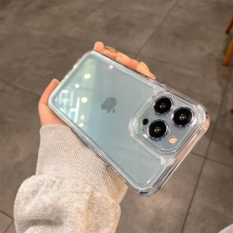 Luxury Clear space shell phone Case For iPhone 11 12 13 14 Pro Max X Xs XR 7 8 Plus SE 2 3 10 Crystal Transparent Bumper Cover 
Luxury Clear space shell phone Case For iPhone 11 12 13 14 Pro Max X Xs XR 7 8 Plus SE 2 3 10 Crystal Transparent Bumper Cover