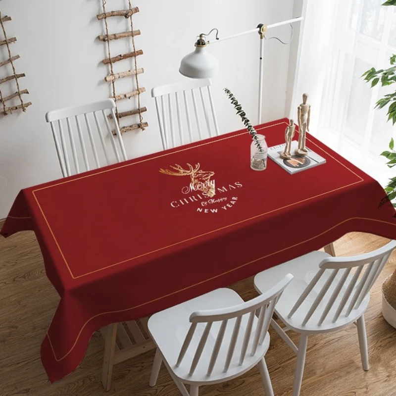 Christmas Decoration Anti-fouling Tablecloth Rectangular Coffee Table Home Christmas Table Tablecloth Holiday Theme Tischdecke
Christmas Decoration Anti-fouling Tablecloth Rectangular Coffee Table Home Christmas Table Tablecloth Holiday Theme Tischdecke