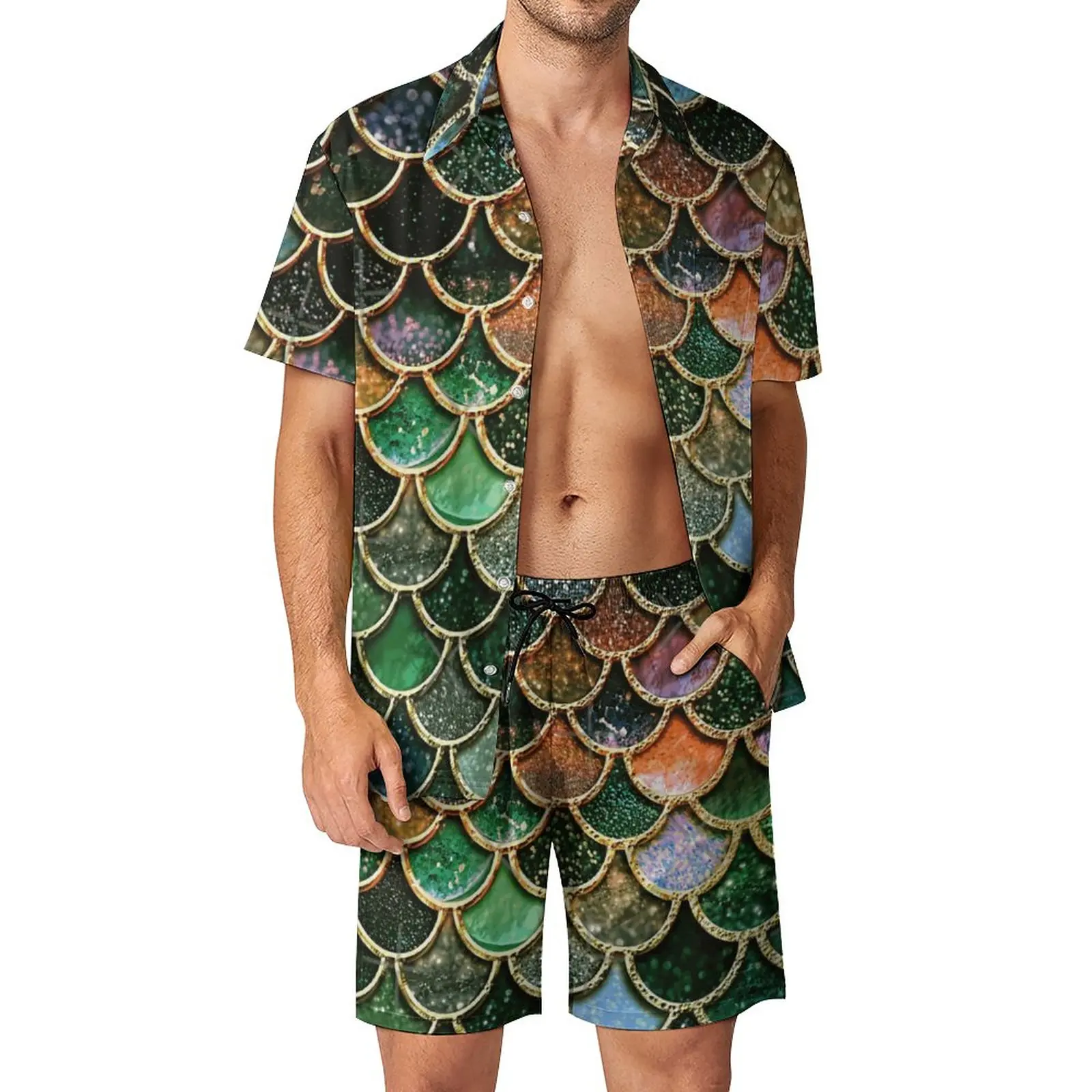 2 Pieces Coordinates Green Sparkle Faux Glitter Mermaid Scale Vintage Men's Beach Suit Unique Going Out Eur Size
2 Pieces Coordinates Green Sparkle Faux Glitter Mermaid Scale Vintage Men's Beach Suit Unique Going Out Eur Size