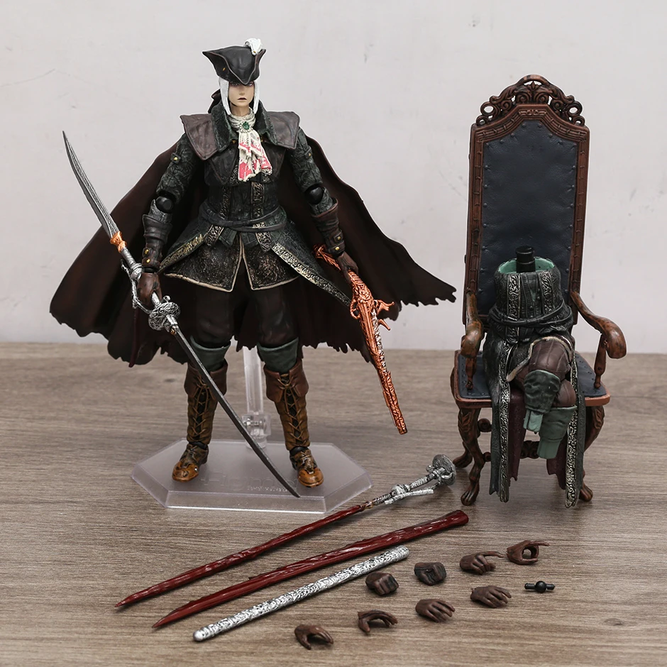 

figma Bloodborne The Old Hunters Edition Clock Tower Maria DX Edition Action Figure Collection Model Toy Gift