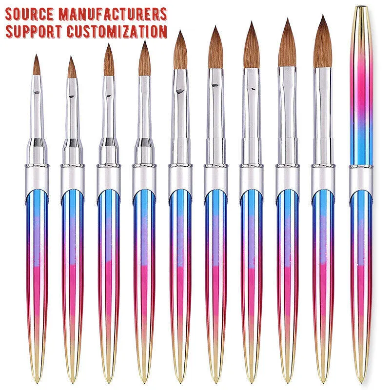 Acrylic Nail Art Brush With Cap Rainbow Crystal Handle Manicure Tools for Acrylic Powder Manicure Acrylic Nails Art Brush
Acrylic Nail Art Brush With Cap Rainbow Crystal Handle Manicure Tools for Acrylic Powder Manicure Acrylic Nails Art Brush