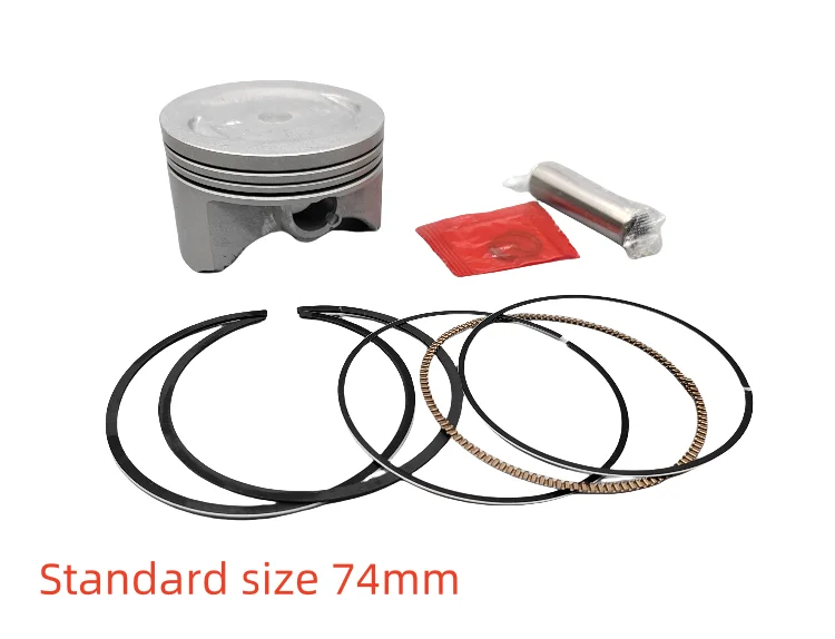 Поршневые кольца двигателя мотоцикла 5XT XG250 Поршень Tricker250 Заглушка втулки 74 мм поршень 16 мм штифт
Поршневые кольца двигателя мотоцикла 5XT XG250 Поршень Tricker250 Заглушка втулки 74 мм поршень 16 мм штифт