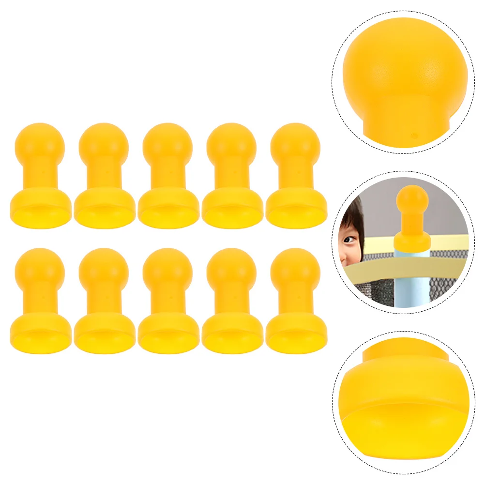 10 Pcs Trampoline Cap Poles Replace Parts Supplies Kids Universal Lids Replacement Accessory Enclosure Caps
10 Pcs Trampoline Cap Poles Replace Parts Supplies Kids Universal Lids Replacement Accessory Enclosure Caps