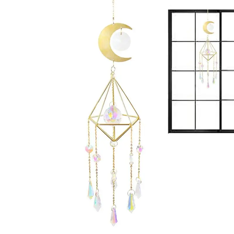 Sun Catchers Crystal Prism Light Catcher Wind Chime Rainbow Suncatchers For Window Home Porch Wedding Party Garden Decoration
Sun Catchers Crystal Prism Light Catcher Wind Chime Rainbow Suncatchers For Window Home Porch Wedding Party Garden Decoration