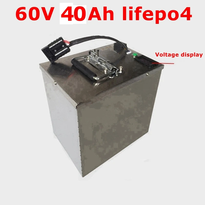 Батарея MLG 60 в 40 Ач lifepo4 с длительным сроком службы для электрического велосипеда 2500 Вт, велосипеда, вилочного погрузчика, скутера, горного ве... 
Батарея MLG 60 в 40 Ач lifepo4 с длительным сроком службы для электрического велосипеда 2500 Вт, велосипеда, вилочного погрузчика, скутера, горного ве...