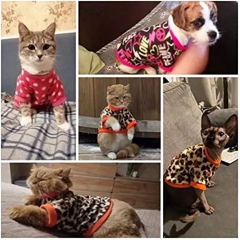 Set of 3 Winter Warm Fleece Sweater for Small Dog Girl Chihuahua Yorkies, Tiny Puppy Clothes, Cute Female Dog Sweaters Pet Shirt
Set of 3 Winter Warm Fleece Sweater for Small Dog Girl Chihuahua Yorkies, Tiny Puppy Clothes, Cute Female Dog Sweaters Pet Shirt