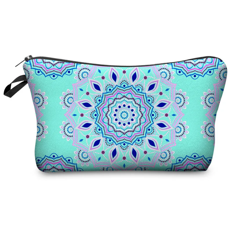 Mandala Print Pattern Cosmetic Bag Women's Clutch Multifunctional Travel Storage Bag 
Mandala Print Pattern Cosmetic Bag Women's Clutch Multifunctional Travel Storage Bag