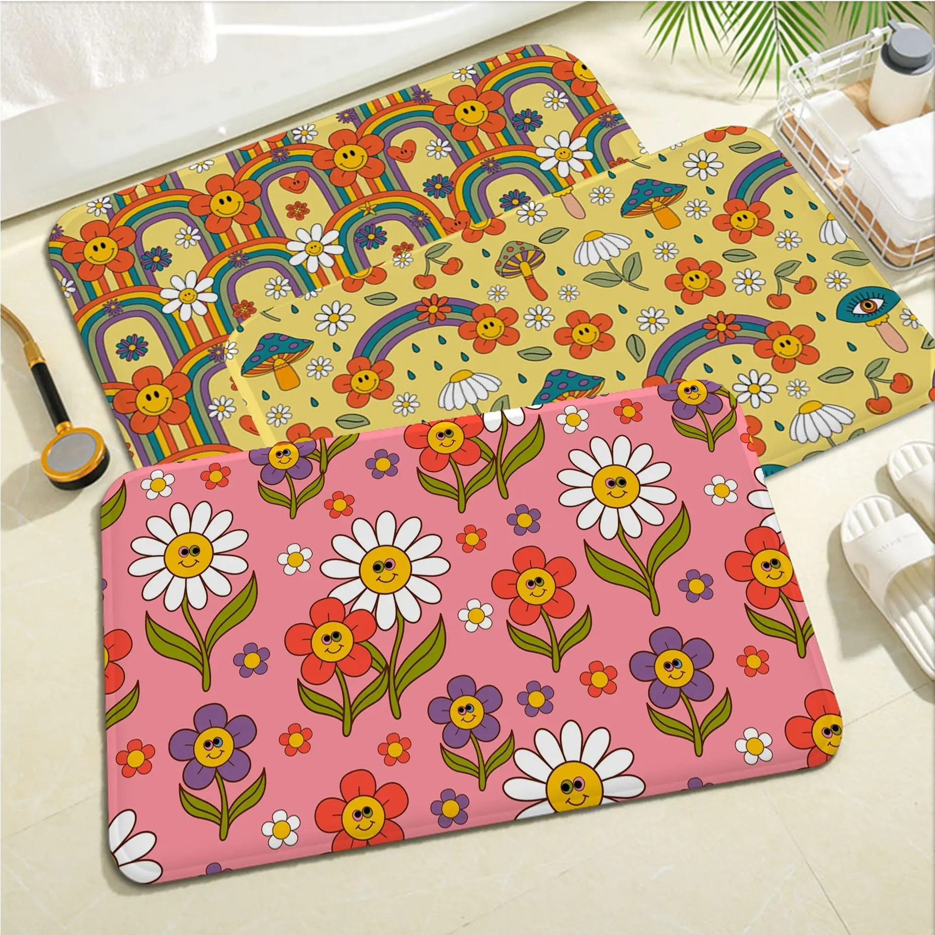 Cute Funny Smile Face Entrance Door Mat Nordic Style Home Doormat Bathroom-Toilet Mats Bedroom Bedside Area Rugs
Cute Funny Smile Face Entrance Door Mat Nordic Style Home Doormat Bathroom-Toilet Mats Bedroom Bedside Area Rugs