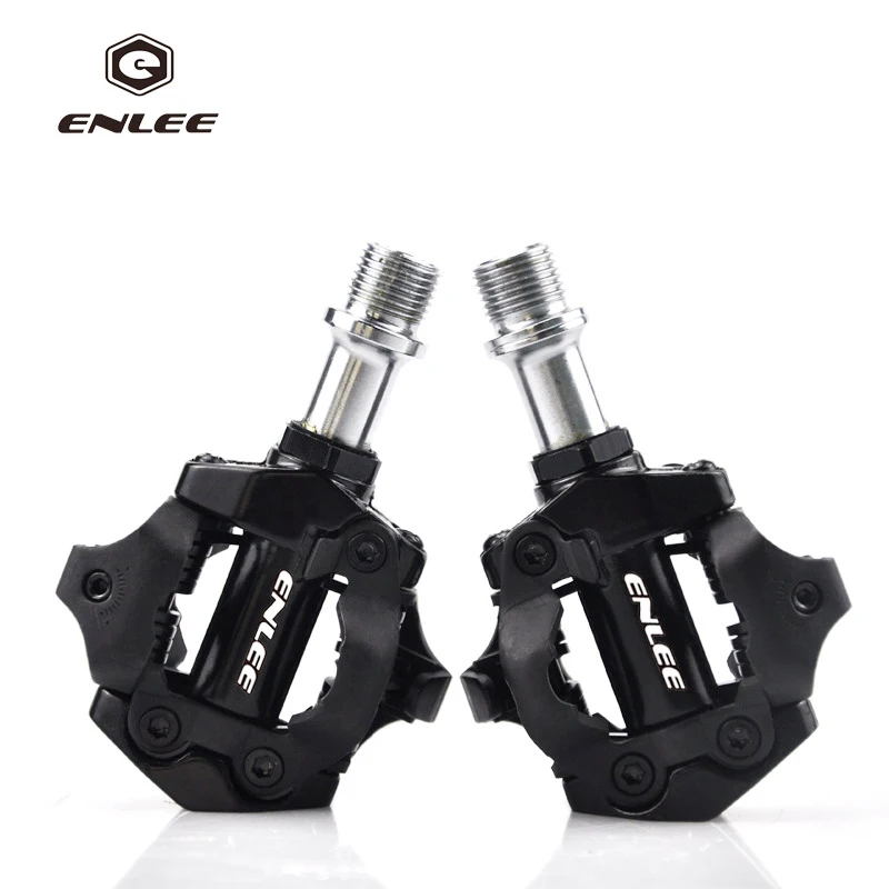 ENLEE Road Bike Self-locking Pedal Bicycle Aluminum Alloy Du Seal Bearing Self-locking Pedal SPD System Riding Equipment Parts
ENLEE Road Bike Self-locking Pedal Bicycle Aluminum Alloy Du Seal Bearing Self-locking Pedal SPD System Riding Equipment Parts