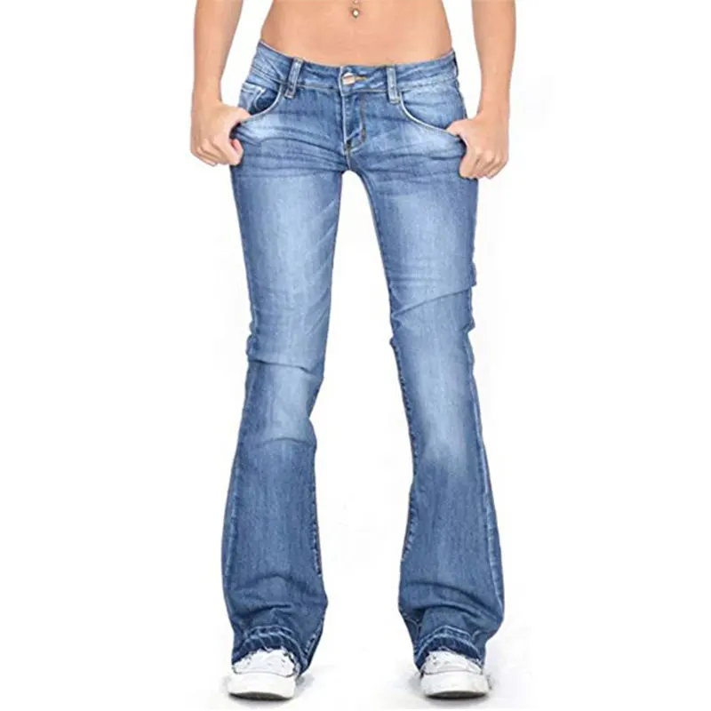 Skinny Flared Jeans Women's Fashion Denim Pants Bootcut Bell Bottoms Stretch Trousers Women Jeans Woman Jeans Low Rise Jeans
Skinny Flared Jeans Women's Fashion Denim Pants Bootcut Bell Bottoms Stretch Trousers Women Jeans Woman Jeans Low Rise Jeans