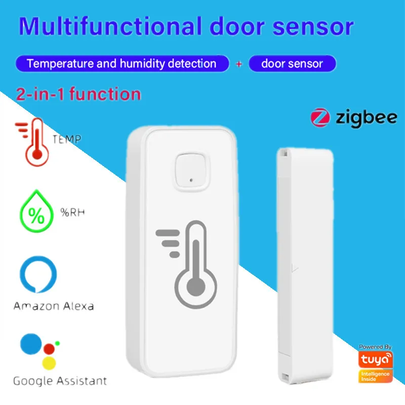 Tuya Zigbee Temperature And Humidity Sensor Indoor Hygrometer Controller Smart Home APP Monitoring Works With Alexa Google Home
Tuya Zigbee Temperature And Humidity Sensor Indoor Hygrometer Controller Smart Home APP Monitoring Works With Alexa Google Home