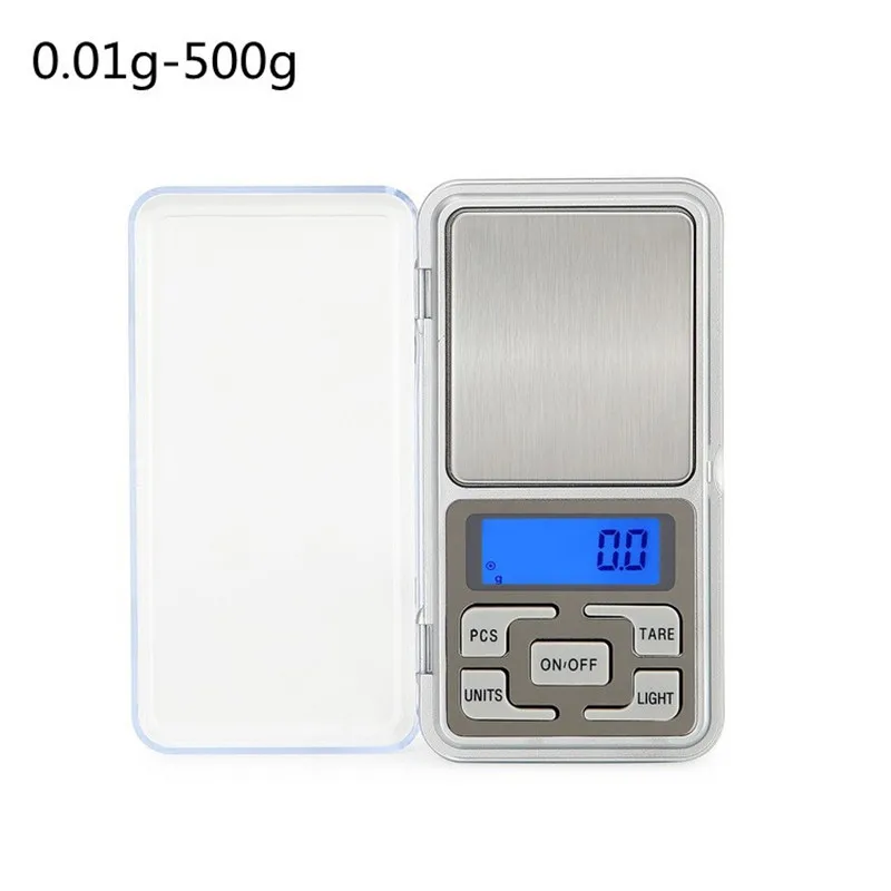 

Jewelry Scales Weight Diamond Balance Kitchen Weighing Digital Pocket Mini Scale Bathroom 0.01g 500g