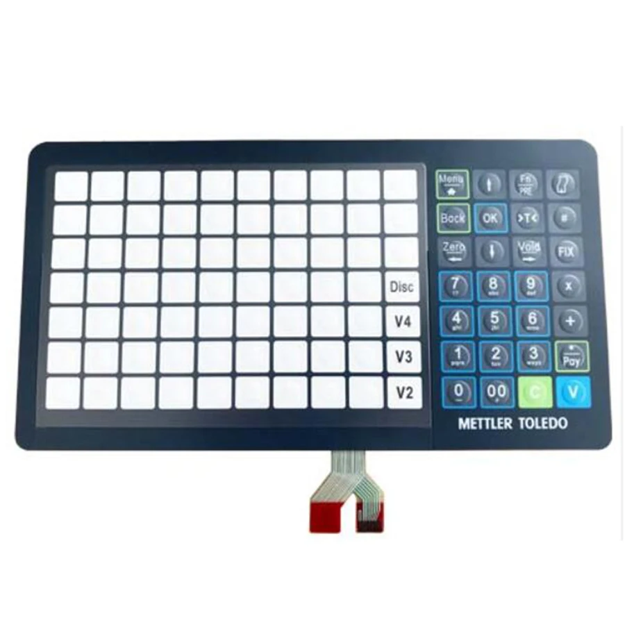 

New English Version Keyboard For Mettler Toledo bplus Scale Printer Spare Part