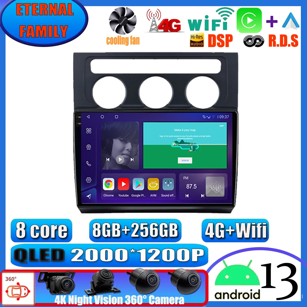 Автомагнитола 2DIN для Volkswagen Touran 1 2003-2010 Android 13 Carplay Android Auto GPS Мультимедиа Стерео навигация
Автомагнитола 2DIN для Volkswagen Touran 1 2003-2010 Android 13 Carplay Android Auto GPS Мультимедиа Стерео навигация