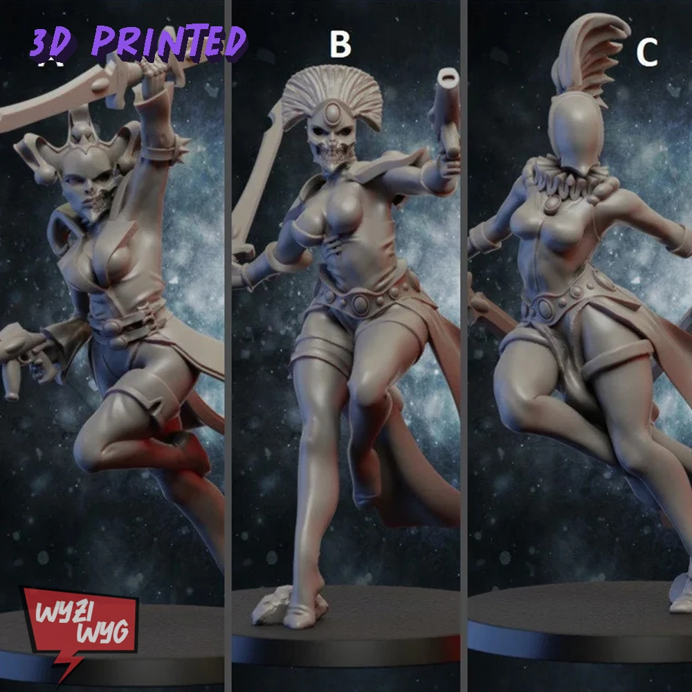 Jester Miniature, Troops Aeldari Proxy Figure, Infantry, HD 3D Printed Resin Model, Infinity, Tabletop, Wargame, DnD TRPG 
Jester Miniature, Troops Aeldari Proxy Figure, Infantry, HD 3D Printed Resin Model, Infinity, Tabletop, Wargame, DnD TRPG