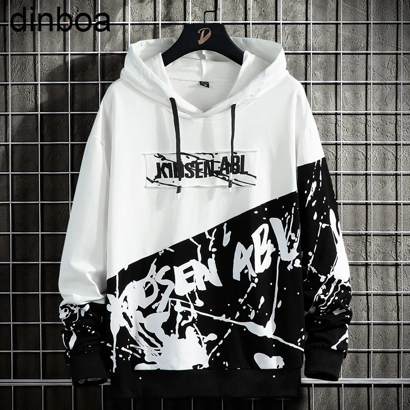 Hooded Sweater Men's Trend Long Sleeve Top Hip Hop Sweater Street Fashion Youth Top 2022 New Patchwork Hooded Sweater Men
Hooded Sweater Men's Trend Long Sleeve Top Hip Hop Sweater Street Fashion Youth Top 2022 New Patchwork Hooded Sweater Men