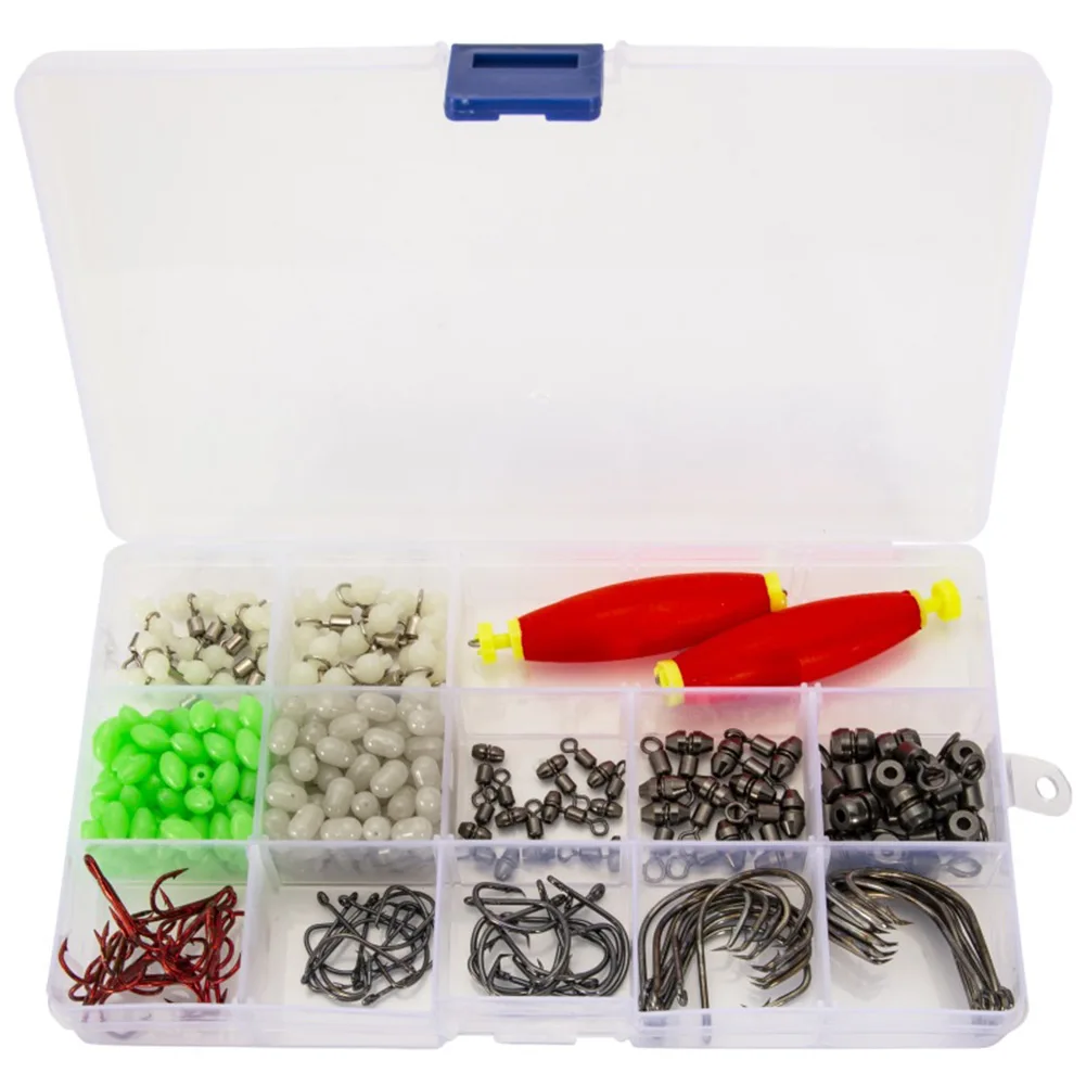 303pcs/Set Sea Fishing Accessories Tackle Kit Fishing Float Luminous Bead Hooks Fishing Accessory Fishing Lure Set
303pcs/Set Sea Fishing Accessories Tackle Kit Fishing Float Luminous Bead Hooks Fishing Accessory Fishing Lure Set