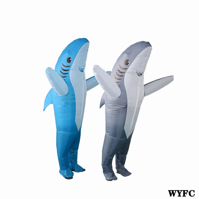 Holiday Celebration Halloween Party Carnival Cute Great White Shark Mascot Aldult Prank Inflatable Whole Clothing Cosplay Show
Holiday Celebration Halloween Party Carnival Cute Great White Shark Mascot Aldult Prank Inflatable Whole Clothing Cosplay Show
