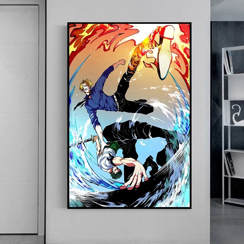 Japanese Animation One Piece HD Canvas Painting Vinsmoke Sanji Big Boy Bedroom Mural Gaming Room Living Room Decoration Painting
Japanese Animation One Piece HD Canvas Painting Vinsmoke Sanji Big Boy Bedroom Mural Gaming Room Living Room Decoration Painting