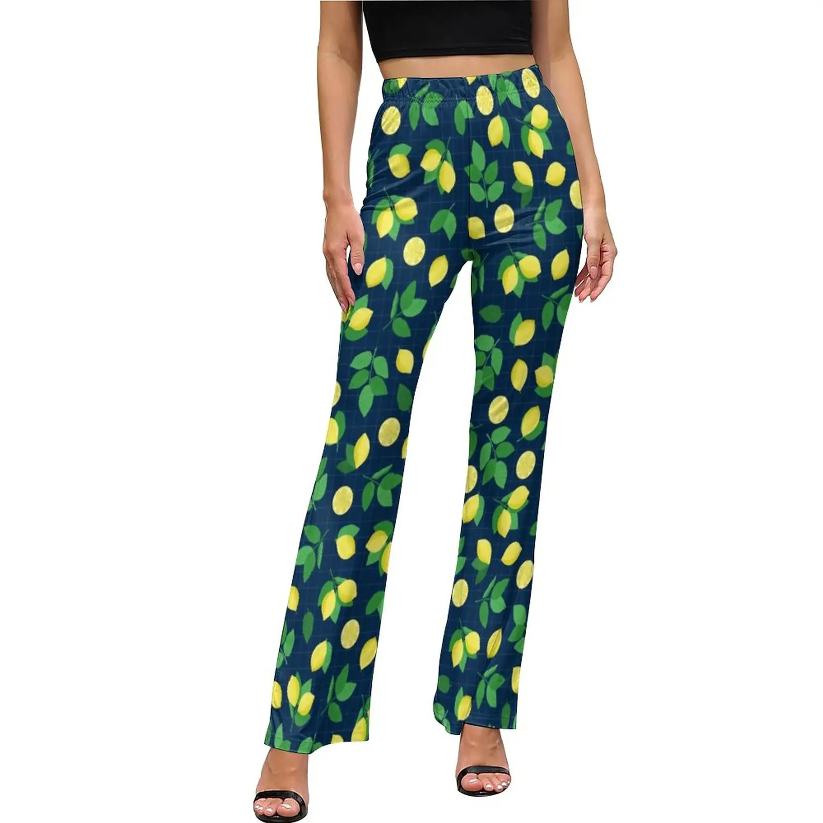 Fruit Pattern Pants Lemon Life Print High Waist Kawaii Flare Trousers Daily Print Street Style Pants Gift
Fruit Pattern Pants Lemon Life Print High Waist Kawaii Flare Trousers Daily Print Street Style Pants Gift