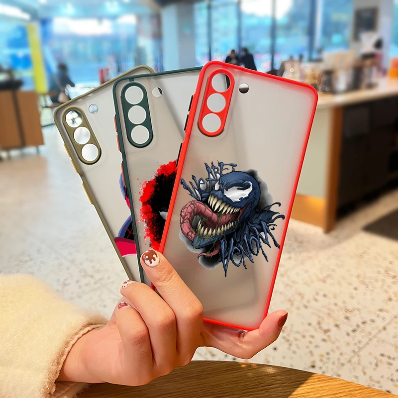 Marvel Spider-Man Avengers For Samsung Galaxy S21 S20 FE Ultra Plus S10 S9 S8 5G M31S 30 20 Frosted Translucent Phone Case
Marvel Spider-Man Avengers For Samsung Galaxy S21 S20 FE Ultra Plus S10 S9 S8 5G M31S 30 20 Frosted Translucent Phone Case