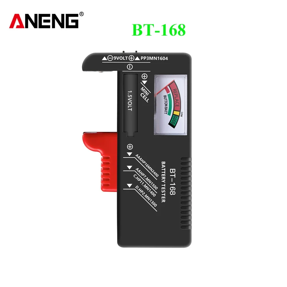 Тестер батареек ANENG BT-168 PRO
Тестер батареек ANENG BT-168 PRO
