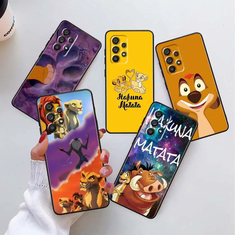 Disney Cute The Lion King Phone Case For Samsung A73 A72 A71 A53 A52 A51 A42 A34 A33 A32 A23 A22 A21 A13 A04 A03 5G Black
Disney Cute The Lion King Phone Case For Samsung A73 A72 A71 A53 A52 A51 A42 A34 A33 A32 A23 A22 A21 A13 A04 A03 5G Black