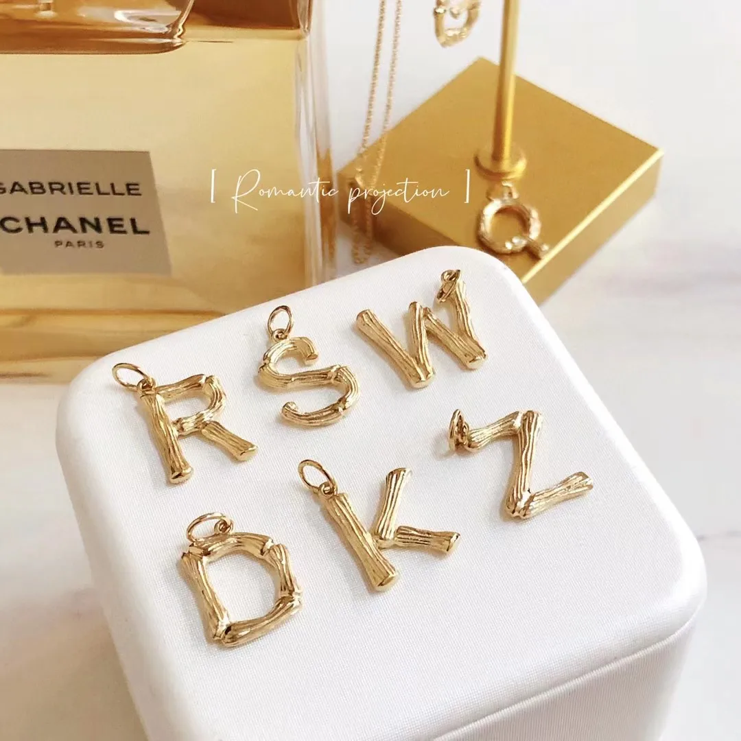 Chain Letter Necklace Pendant 18K import Solid Yellow Gold Jewelry(AU750) Women Fashion Lady
Chain Letter Necklace Pendant 18K import Solid Yellow Gold Jewelry(AU750) Women Fashion Lady