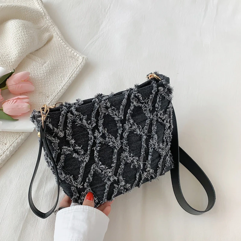 Niche Designer Women's Bags 2022 New Popular Diamond Denim Hand Bucket Bag Fashion Luxury Brand Underarm Shoulder Bag
Niche Designer Women's Bags 2022 New Popular Diamond Denim Hand Bucket Bag Fashion Luxury Brand Underarm Shoulder Bag