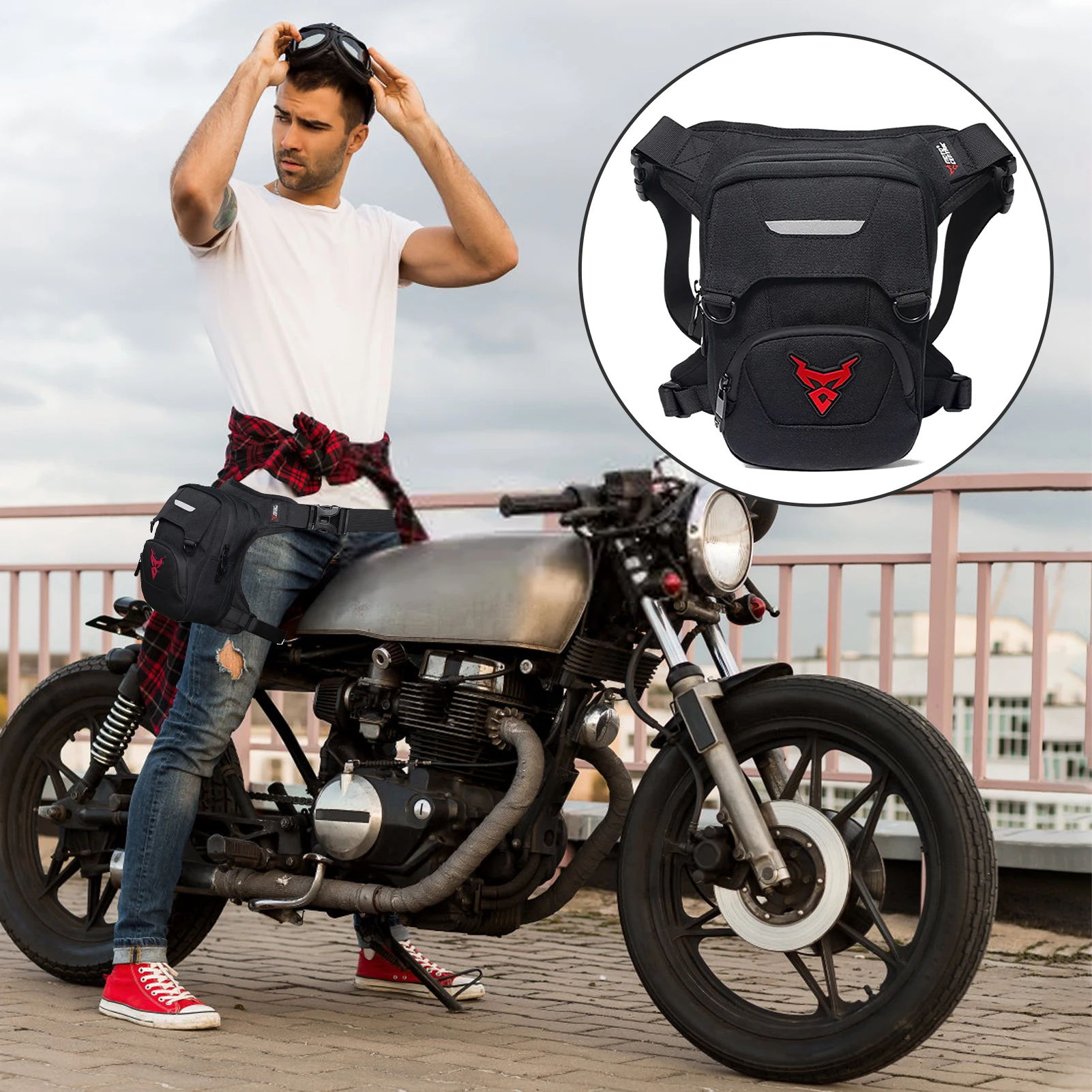 Motorcycle Drop Waist Leg Bag Thigh Belt Hip Bum Waterproof Motorbike Tacticals Travel Cell/ Mobile Phone Purse Fanny Pack Bags
Motorcycle Drop Waist Leg Bag Thigh Belt Hip Bum Waterproof Motorbike Tacticals Travel Cell/ Mobile Phone Purse Fanny Pack Bags