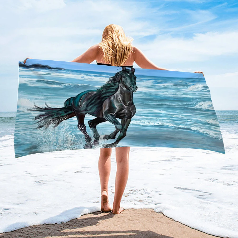 Running Horse Microfiber Beach Towel Soft Bath Towels for Adult Print Absorbent Quick Dry Travel Beach Swim Towels Camping Sport
Running Horse Microfiber Beach Towel Soft Bath Towels for Adult Print Absorbent Quick Dry Travel Beach Swim Towels Camping Sport