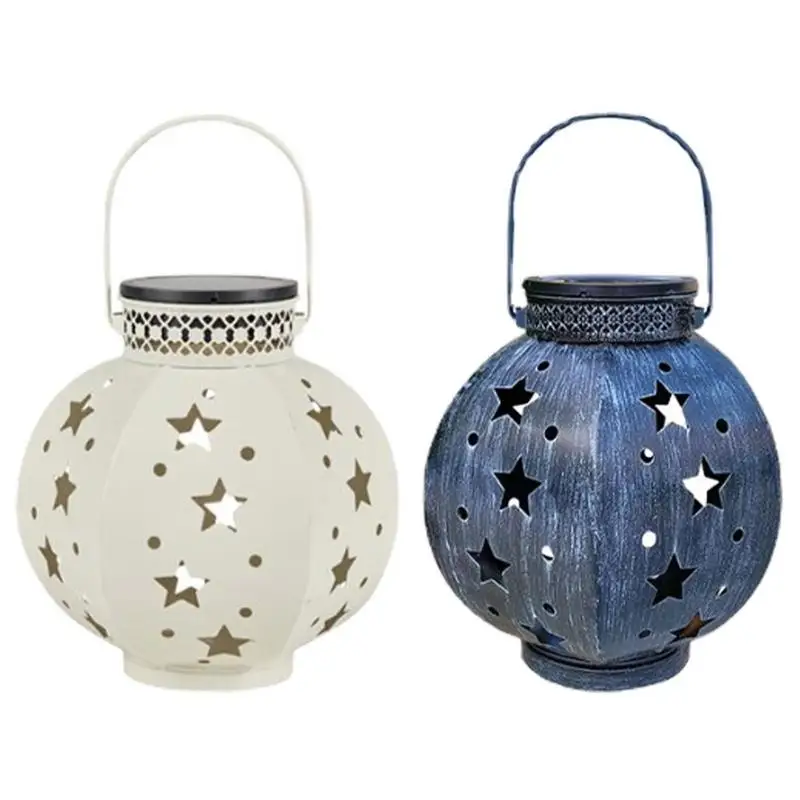 Solar Powered Lanterns Solar Powered Star Lights With Handle Metal Decorative Lamp For Patio Garden Lawn Porch Backyard Pathway
Solar Powered Lanterns Solar Powered Star Lights With Handle Metal Decorative Lamp For Patio Garden Lawn Porch Backyard Pathway