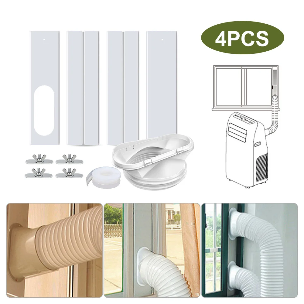 4PCS Universal Air Lock Window Seal Cloth Plate Home Airs Stop Conditioner Outlet Window Sealing Kit For Mobile Air Conditioner
4PCS Universal Air Lock Window Seal Cloth Plate Home Airs Stop Conditioner Outlet Window Sealing Kit For Mobile Air Conditioner