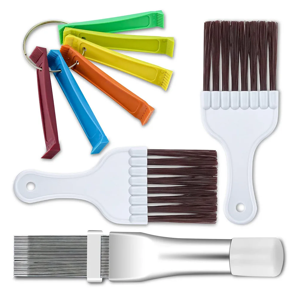 Air Conditioning Cleaner Brush FCR6 Fin Comb Set Cleaning Brush Tools For Air Conditioner Radiator Coils Fridge Car Maintenance
Air Conditioning Cleaner Brush FCR6 Fin Comb Set Cleaning Brush Tools For Air Conditioner Radiator Coils Fridge Car Maintenance