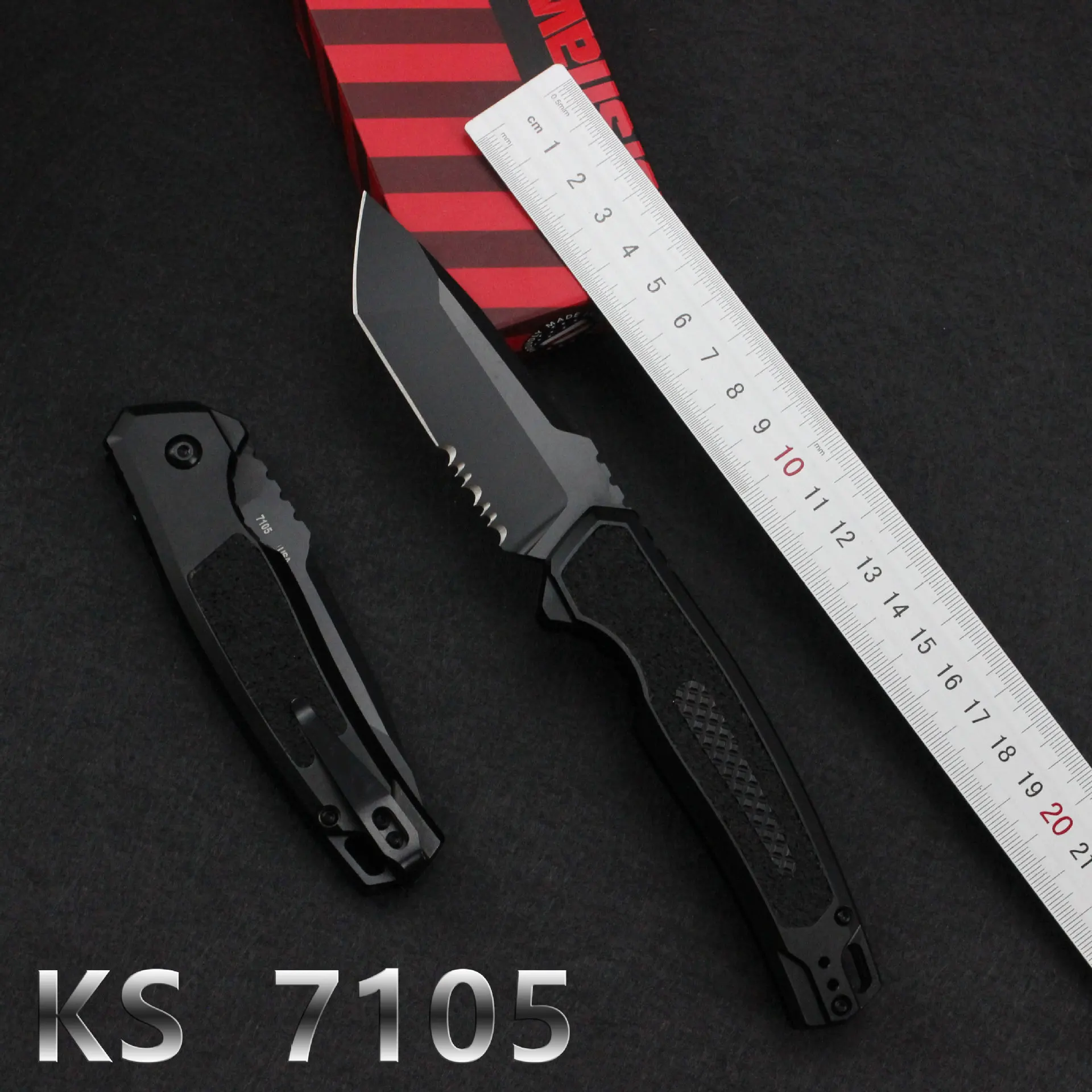 Уличный складной нож KS 7105 CPM 154, Многофункциональный Карманный Походный нож из авиационного алюминиевого сплава с ЧПУ
Уличный складной нож KS 7105 CPM 154, Многофункциональный Карманный Походный нож из авиационного алюминиевого сплава с ЧПУ
