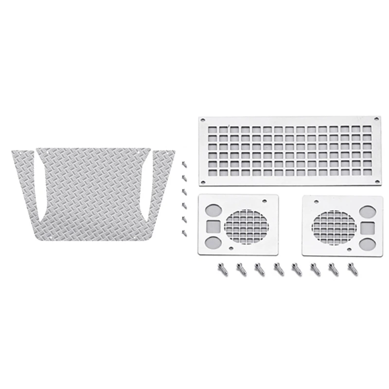 2 комплекта запчастей для радиоуправляемых автомобилей: 1 комплект металлических сетчатых решетчатых воздухозаборников и 1 комплект металл... 
2 комплекта запчастей для радиоуправляемых автомобилей: 1 комплект металлических сетчатых решетчатых воздухозаборников и 1 комплект металл...