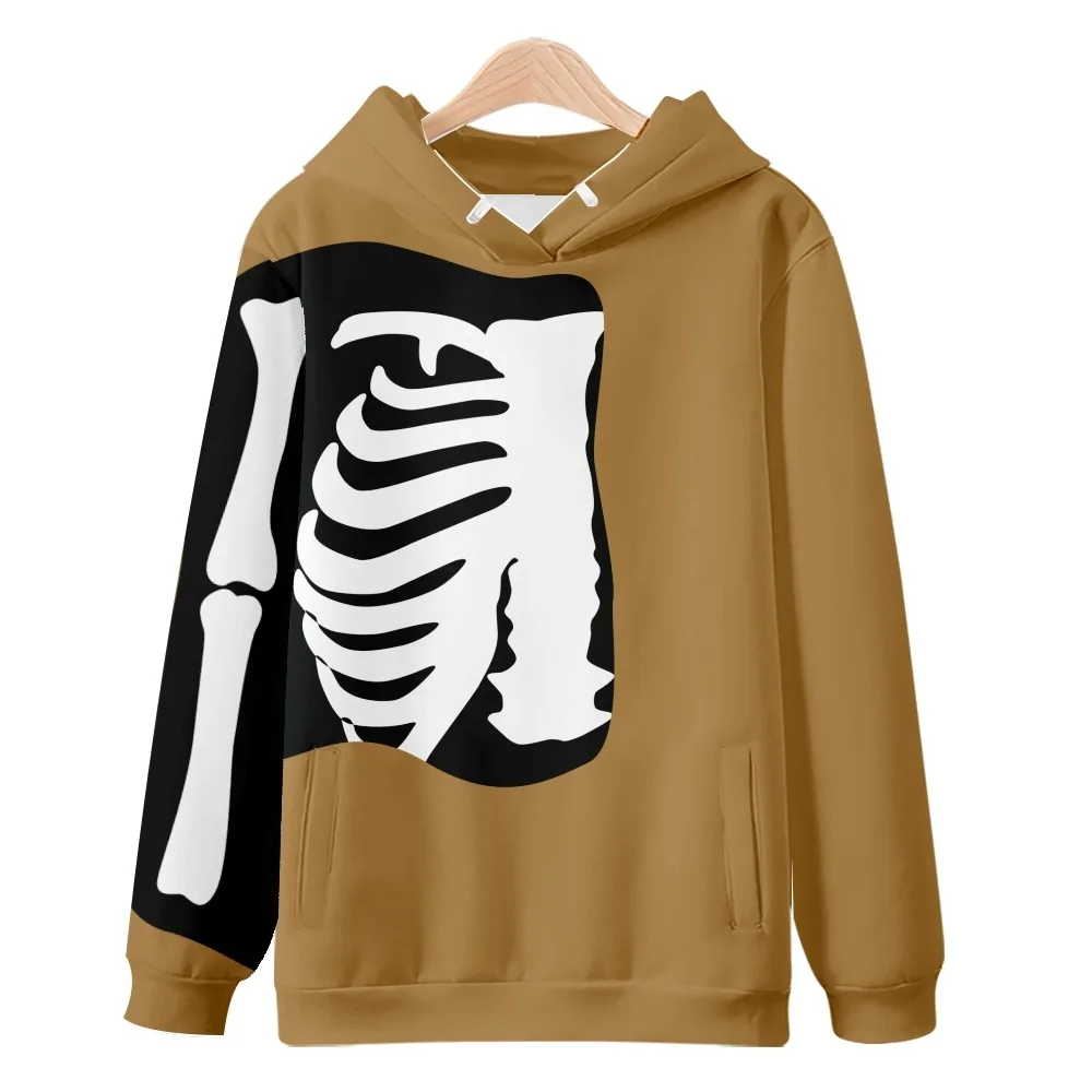 Bone Street Hoodie Under Clothes Casual Street Elements Men's and Women's Spring and Autumn Style Inner Pocket Hoodie 
Bone Street Hoodie Under Clothes Casual Street Elements Men's and Women's Spring and Autumn Style Inner Pocket Hoodie