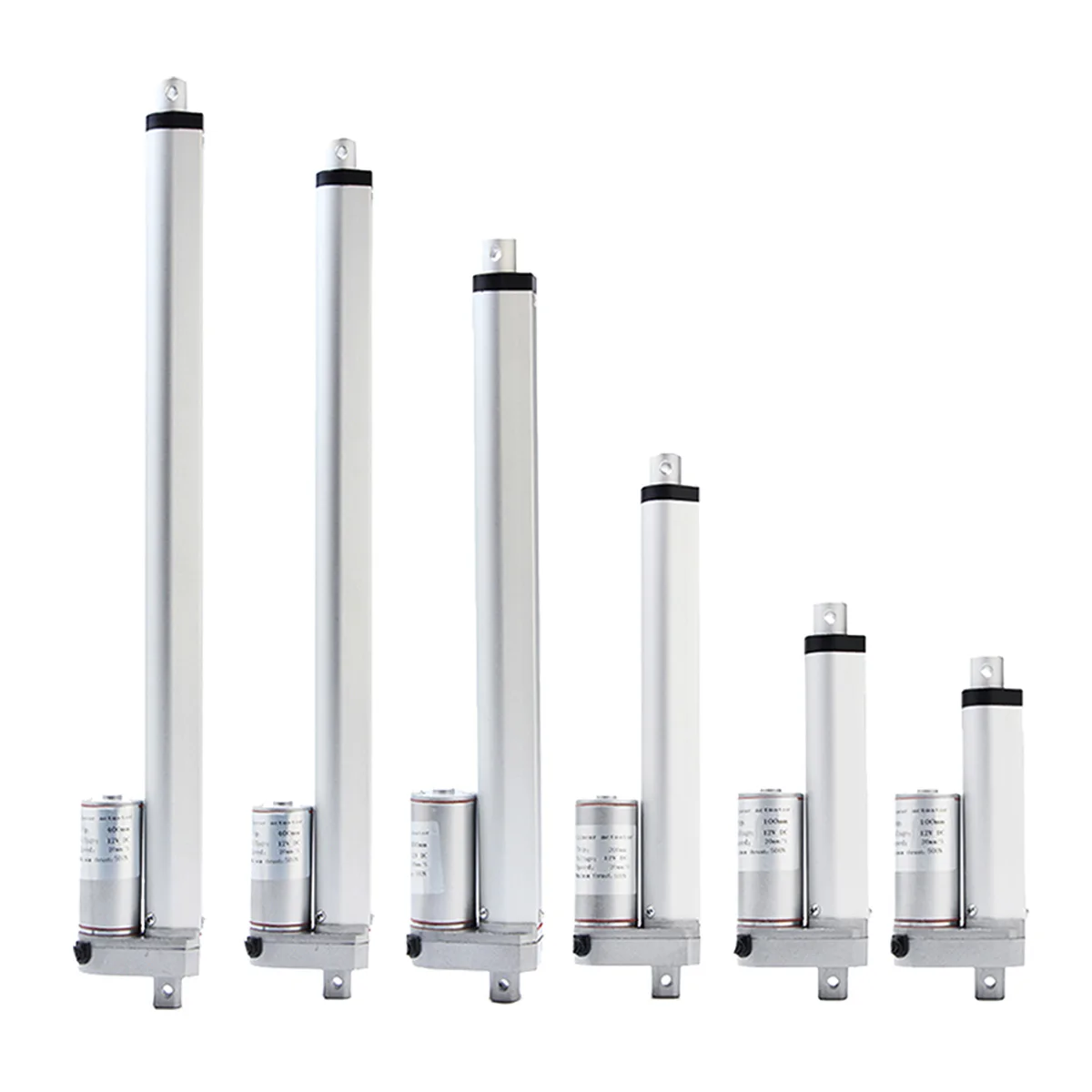 12V Electric NEW 2 4 8 12 16 20 inch 900N 16mm / s Small DC Push Rod White Material Aluminum Alloy Linear Actuator Motor
12V Electric NEW 2 4 8 12 16 20 inch 900N 16mm / s Small DC Push Rod White Material Aluminum Alloy Linear Actuator Motor