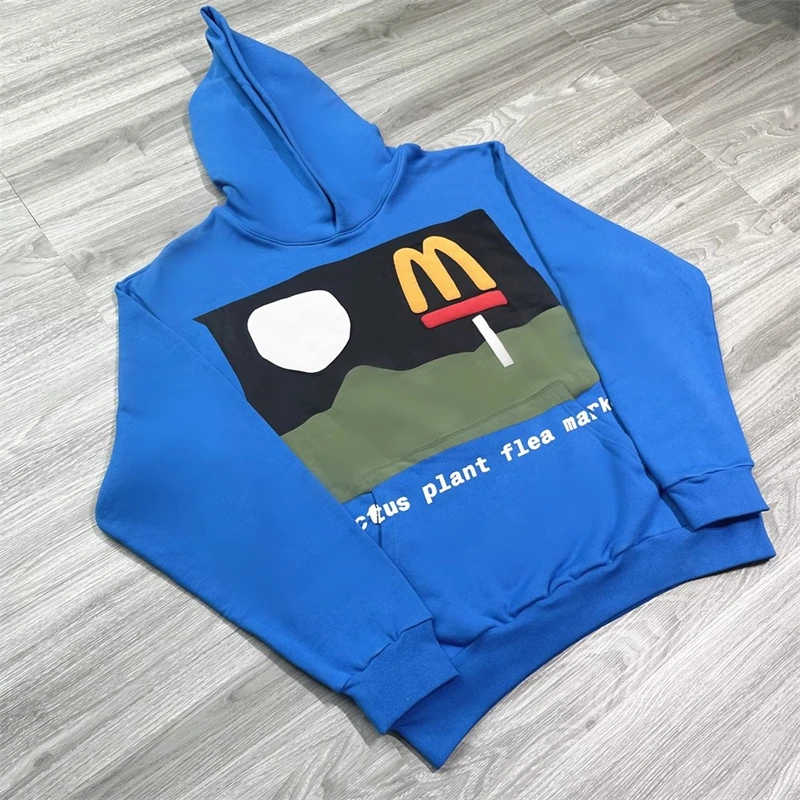 CACTUS PLANT FLEA MARKET Kanye West Hoodie Puff Print CPFM XYZ Streetwear Tops Coat Hooded Pullover
CACTUS PLANT FLEA MARKET Kanye West Hoodie Puff Print CPFM XYZ Streetwear Tops Coat Hooded Pullover