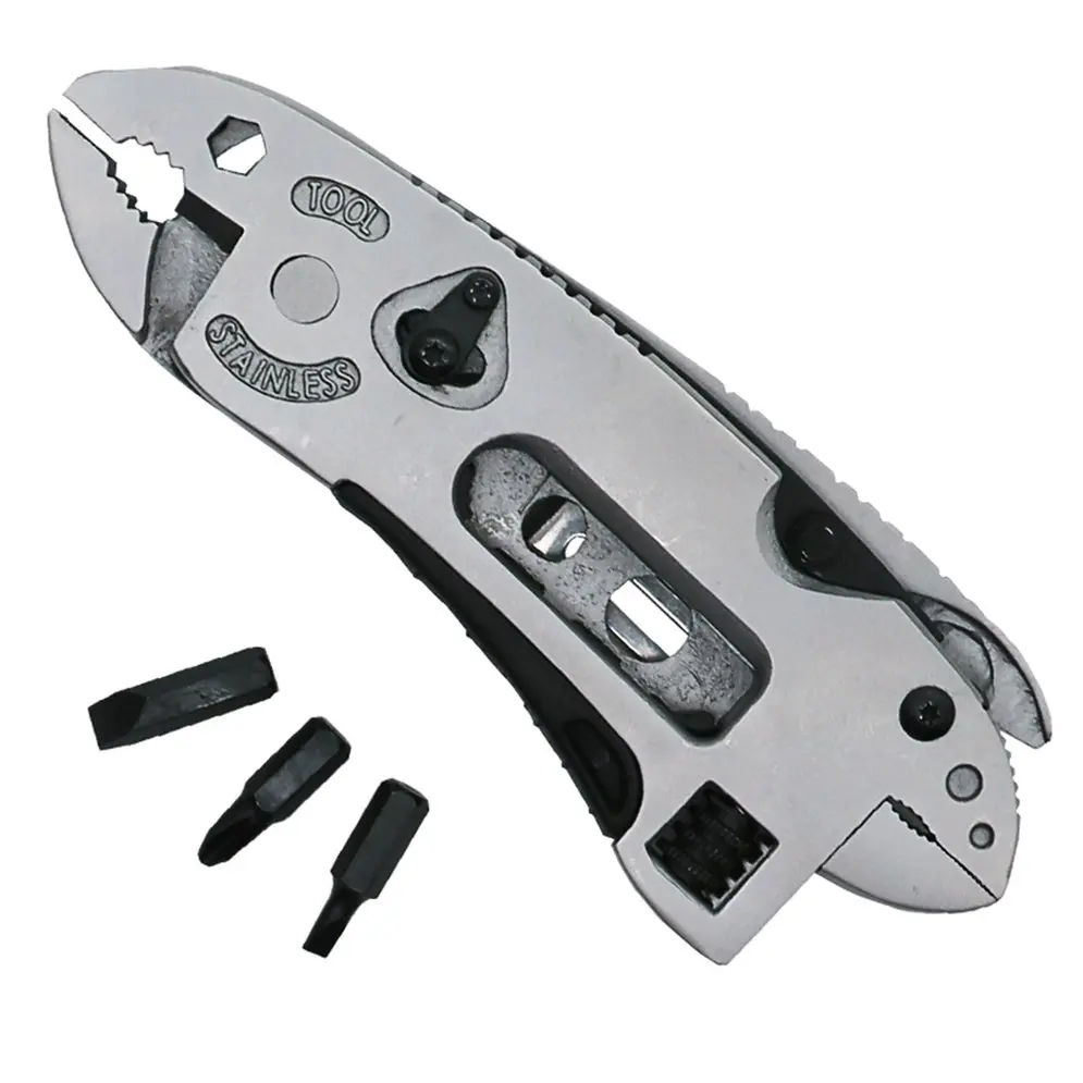 Stainless Steel Punching Process Camping Pliers Multi-purpose Tool Pliers Multi-purpose Wrench Tool Combination
Stainless Steel Punching Process Camping Pliers Multi-purpose Tool Pliers Multi-purpose Wrench Tool Combination