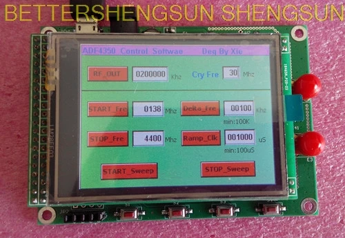 Free shipping ADF4350 ADF4351 Module TFT color touch screen STM32 sweep frequency signal source 
Free shipping ADF4350 ADF4351 Module TFT color touch screen STM32 sweep frequency signal source