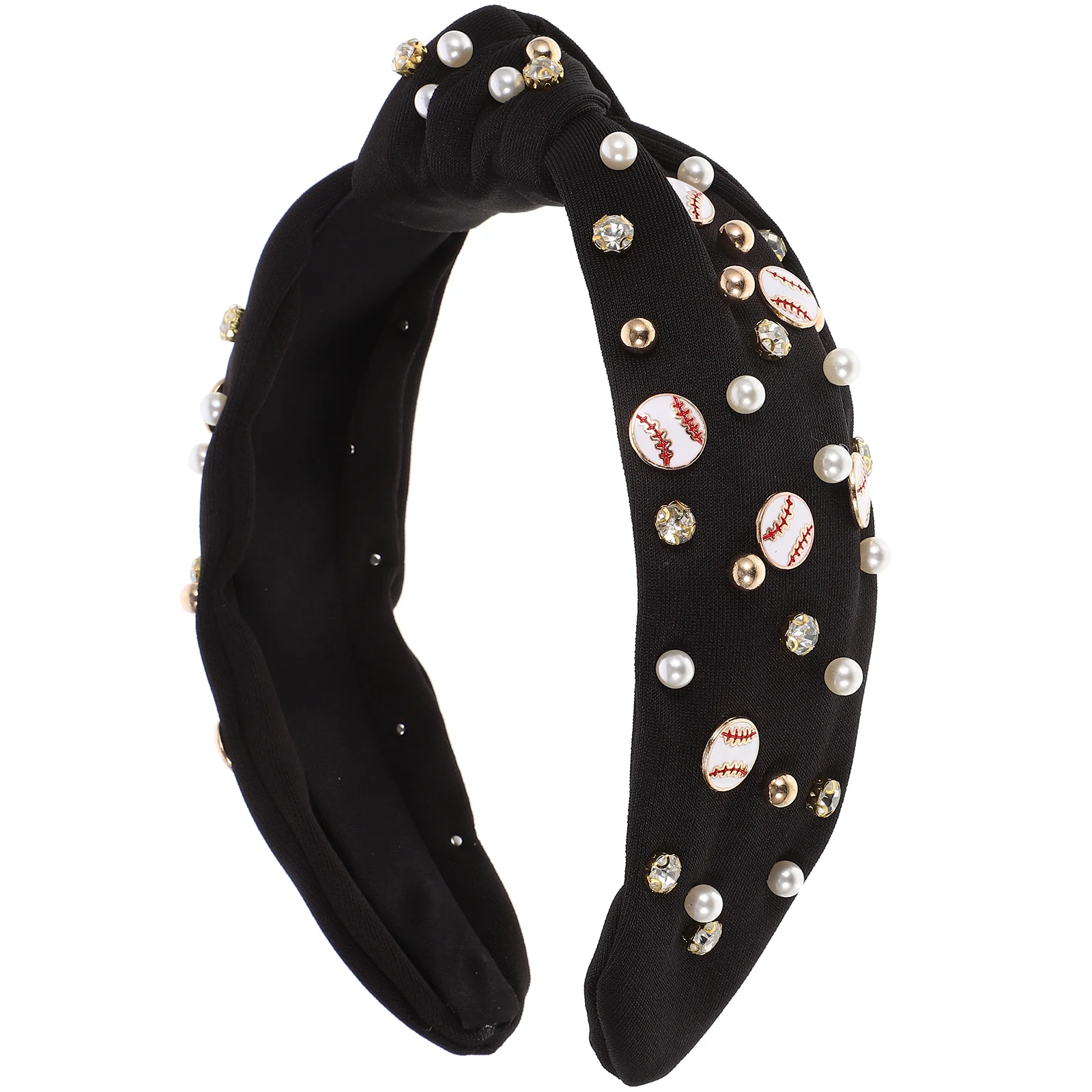 Wide Headband Baseball Knot Headband Women Decorative Headpiece Sports Hair Accessory
Wide Headband Baseball Knot Headband Women Decorative Headpiece Sports Hair Accessory