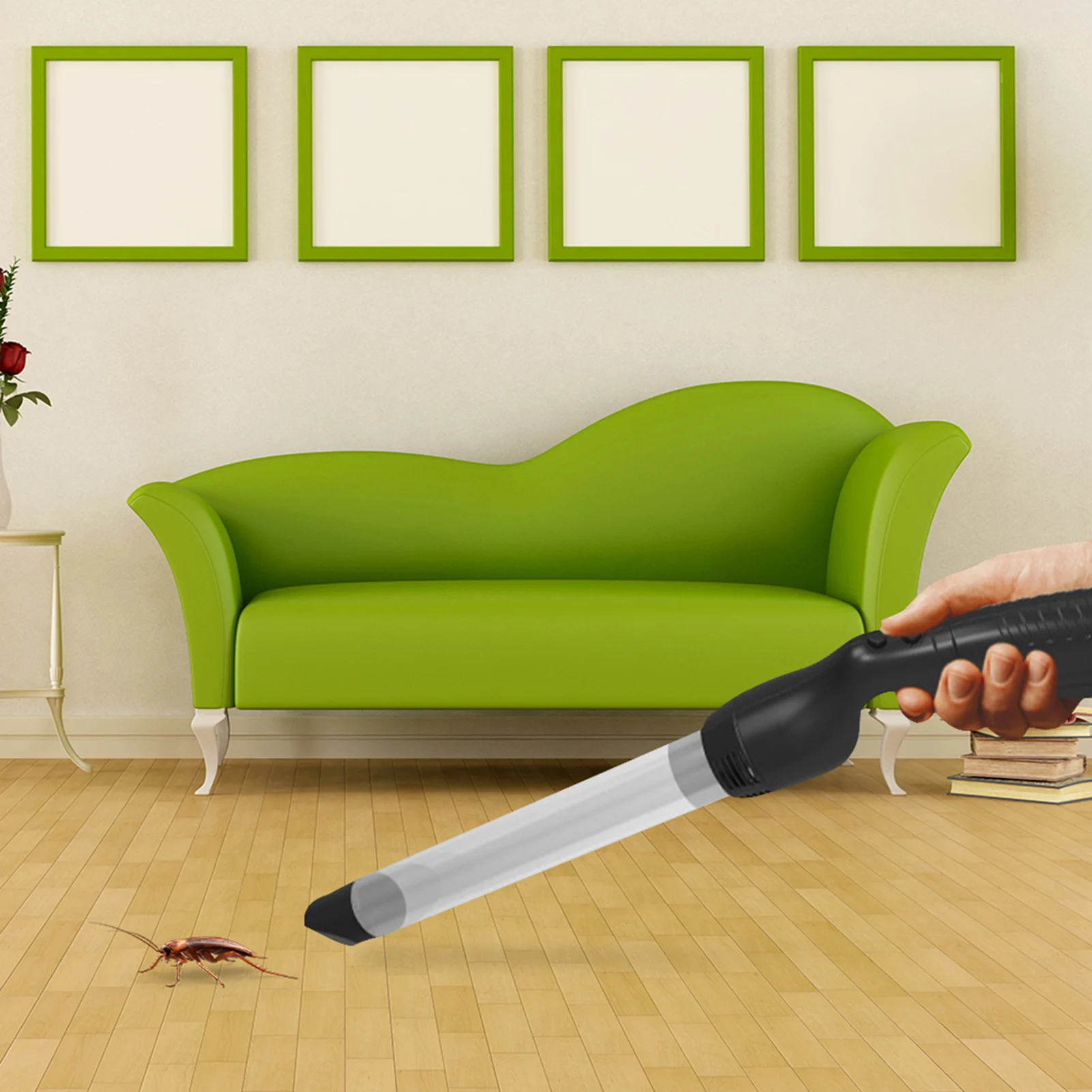 Electronic Fly Catcher Suction Trap Tube Handheld Fly Vacuum Cleaner Household Fly Catcher Trap Control
Electronic Fly Catcher Suction Trap Tube Handheld Fly Vacuum Cleaner Household Fly Catcher Trap Control