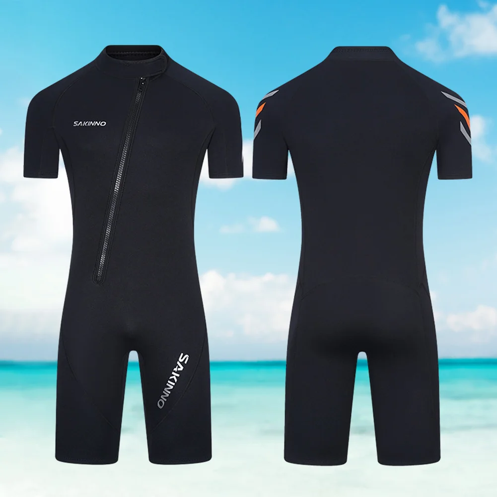 Men Shorty Wetsuit Elastic Binding Snorkeling Suit Safety Protection Sun Protective for Scuba Diving Snorkeling Surfing Swimming
Men Shorty Wetsuit Elastic Binding Snorkeling Suit Safety Protection Sun Protective for Scuba Diving Snorkeling Surfing Swimming