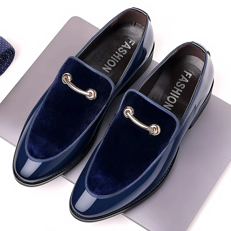 Pointed Toe British Style Patent Leather Shoes Trend Breathable Loafers Outdoor Comfortable Non-slip Wear-resistant Casual Shoes
Pointed Toe British Style Patent Leather Shoes Trend Breathable Loafers Outdoor Comfortable Non-slip Wear-resistant Casual Shoes