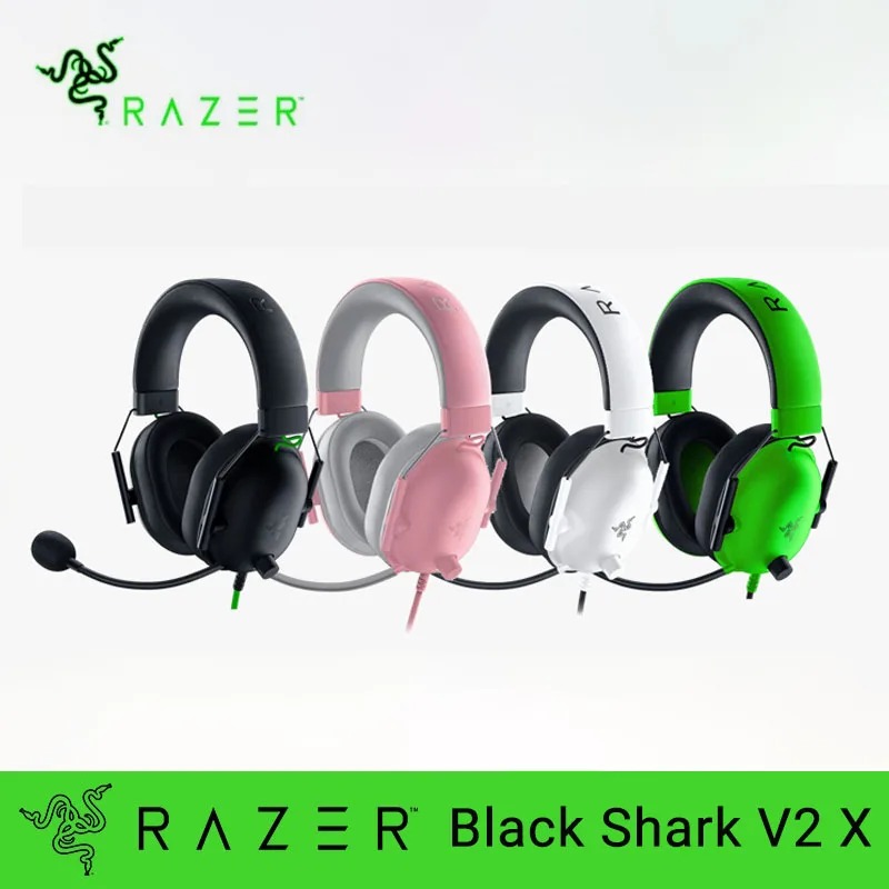 

Проводная игровая гарнитура Razer BlackShark V2 X с объемным звуком 7,1 для PS4,PS5, Nintendo Switch, Xbox