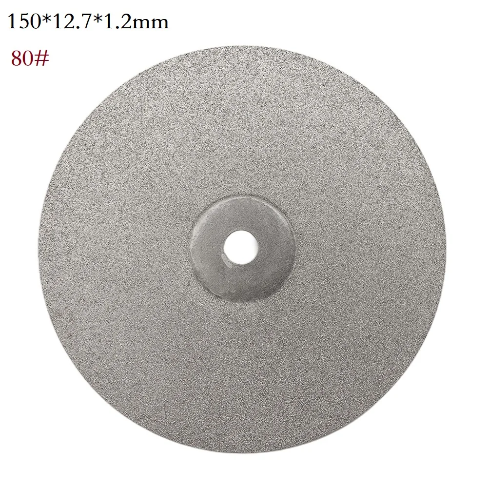 

150mm/100mm Grit80-3000 Diamond 6ibch/4inch Wheel Coated Lapping Disc Flat Lap Wheel Power Polished Tool Parts