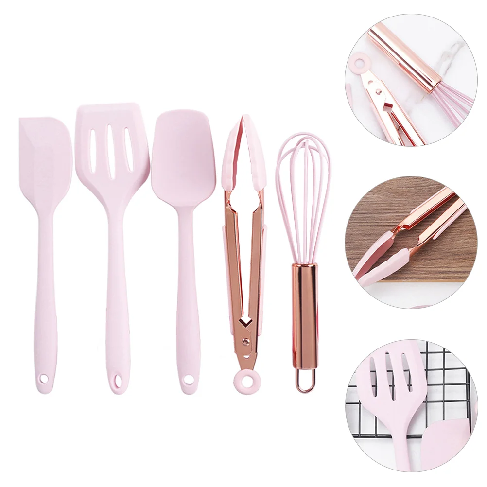 5 Pcs/Set Scraper Children's Baking Tools Cake Spatula Cooking Utensils Silica Gel Bread Making
5 Pcs/Set Scraper Children's Baking Tools Cake Spatula Cooking Utensils Silica Gel Bread Making
