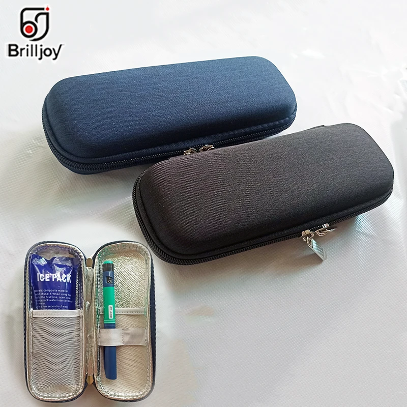 Brilljoy New Insulin Pen Cooler Case Bag Insulated Diabetic Insulin Drug Travel Cooler Box Aluminum Foil ice Bags Bolsa Termica 
Brilljoy New Insulin Pen Cooler Case Bag Insulated Diabetic Insulin Drug Travel Cooler Box Aluminum Foil ice Bags Bolsa Termica